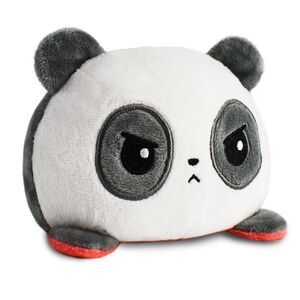 TeeTurtle - The Original Reversible Panda Plushie - Red Panda + Panda - Cute Se